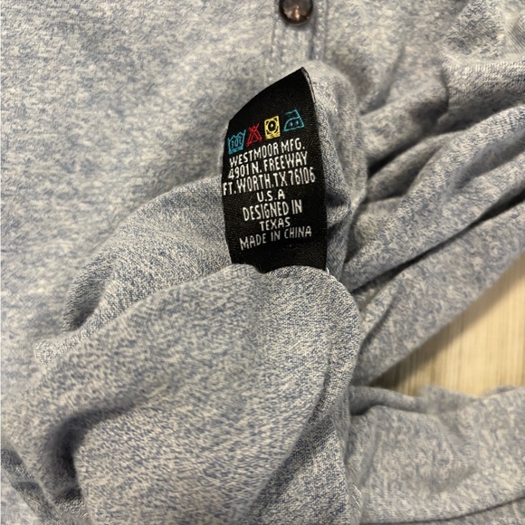 ROCK&ROLL Cowgirl size large long sleeve shirt with embroidered details - Picture 3 of 8